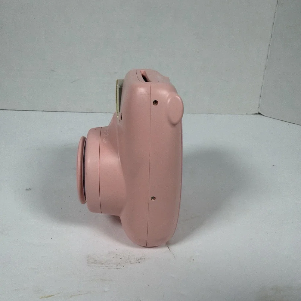 Fuji Instax Mini 7 + Plus Camera Light Pink Tested and Working